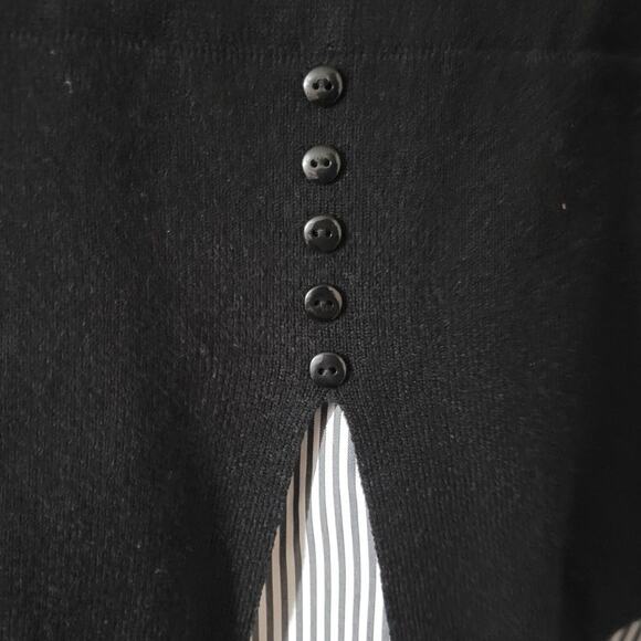 Patrizia Luca  Long Sleeve Spliced Sweater Size M/L NWOT - Picture 4 of 11